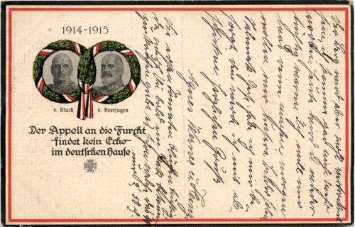 Der Appell an die Furcht findet kein Echo im deutschen Lande