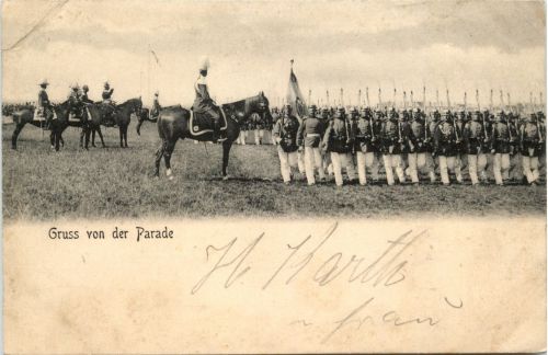 Gruss von der Parade