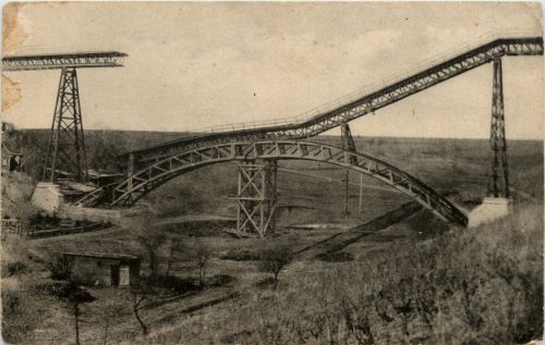 Müngstener Brücke beim Bau ??