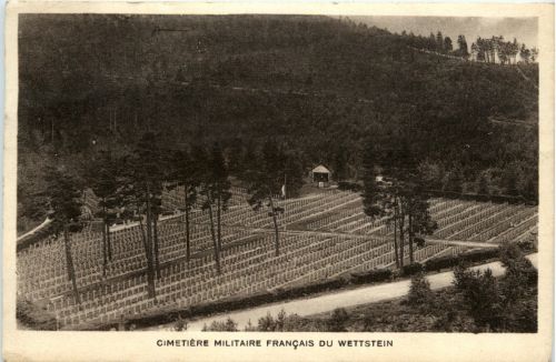 Cimetiere Militaire Francais du Wettstein