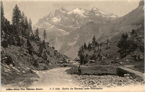 Sortie de Barmez pres Champery