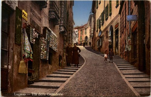Lugano - Via della Cattedrale