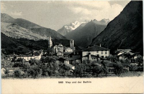 Visp und der Balfrin