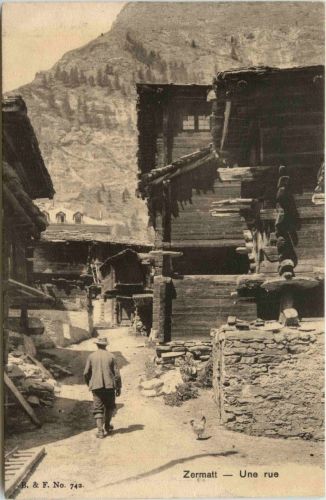 Zermatt - Une rue