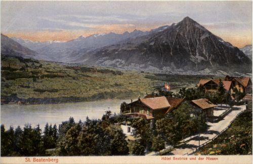 St. Beatenberg - Hotel Beatrice und der Niesen