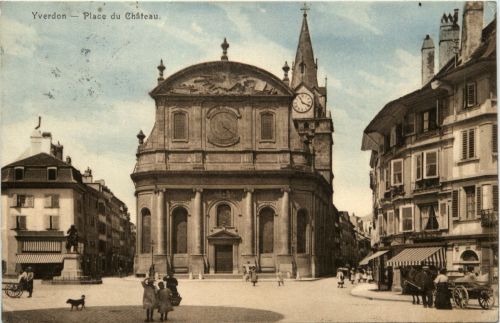 Yverdon - Place du Chateau