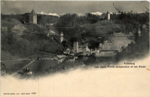 Fribourg - Les deux Ponts