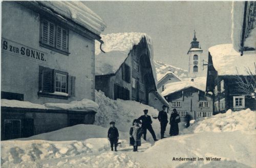 Andermatt im Winter