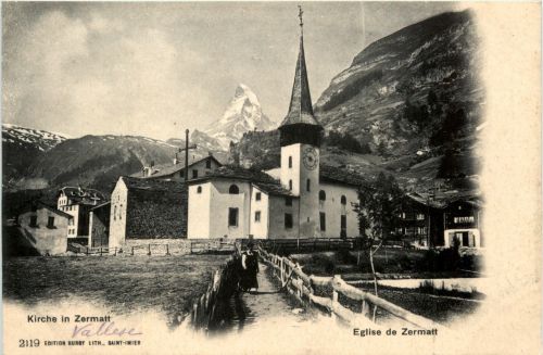 Kirche in Zermatt