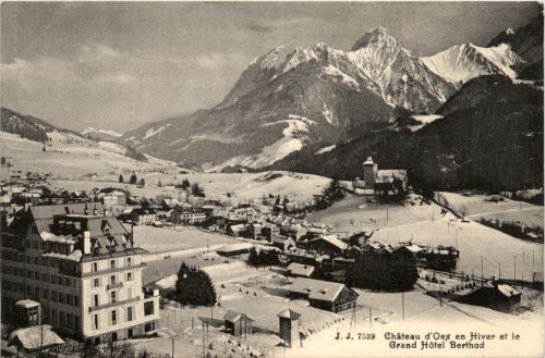 Chateau d Oex en Hiver - Grand Hotel Berthold