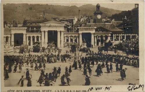 Vevey - Fete des Vignerons 1905