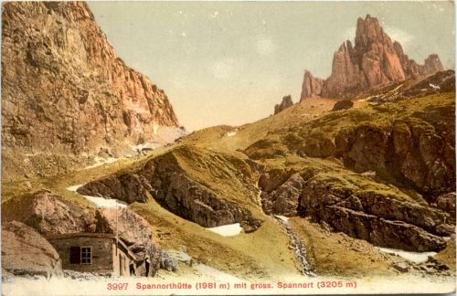 Spannorthütte - Berghütte