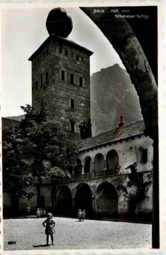 Brig - Hof vom Stockalper Schloss