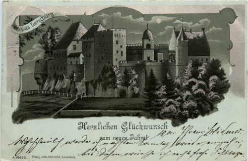 Schloss Lenzburg - Litho