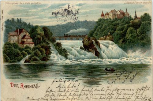Der Rheinfall - Halt gegen Licht
