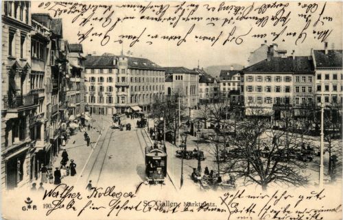 St. Gallen - Marktplatz