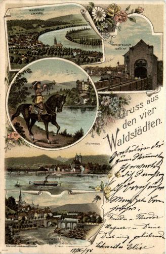 Gruss aus Laufenburg - Waldshut - Säckingen - Rheinfelden