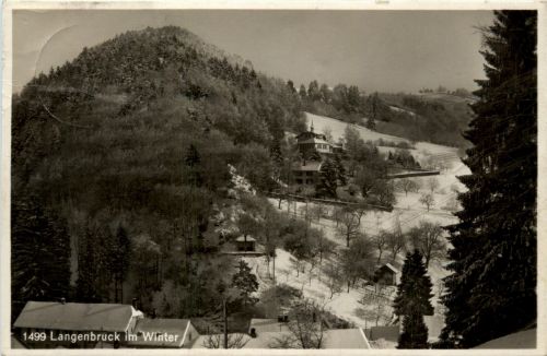Langenbruck im Winter