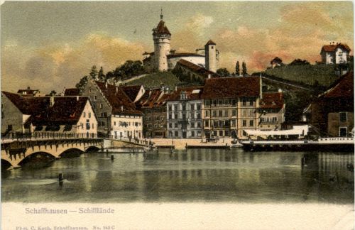 Schaffhausen - Schifflände