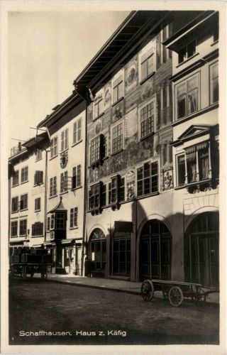 Schaffhausen - Haus zum Käfig