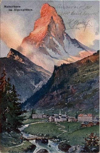 MAtterhorn im Alpenglühen