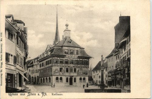 Gruss aus Stein a. Rhein - Rathaus
