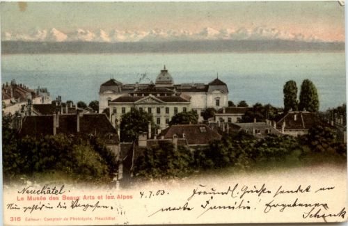 Neuchatel - Le Musee des Beaux Arts