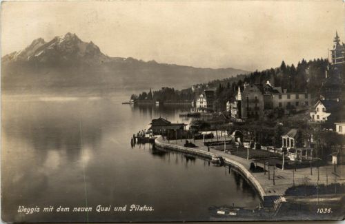 Weggis mit dem neuen Quai