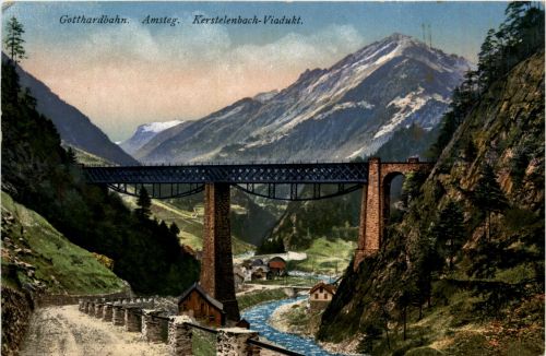 Amsteg - Kerstelenbach-Viadukt