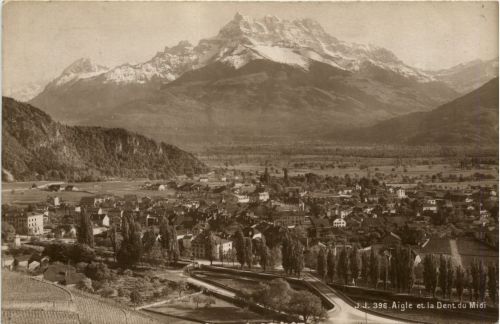 Aigle et la Dent du Midi