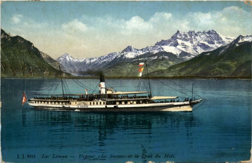 LAc Leman - Vapeur La Suisse