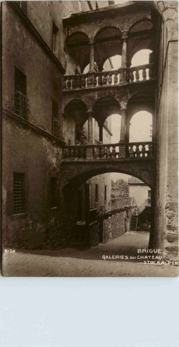 Brigue - Galleries du Chateau Stockalpen