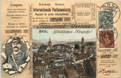 Basel - Glückliches Neujahr