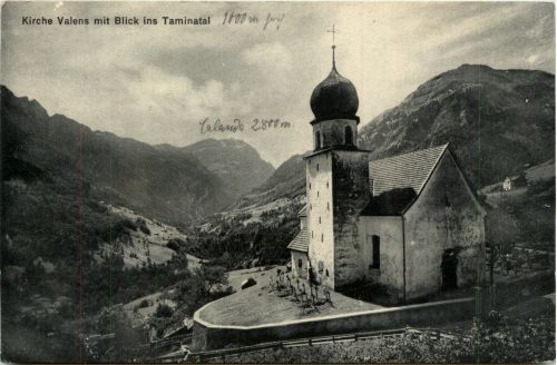 Kirche Valens - Taminatal