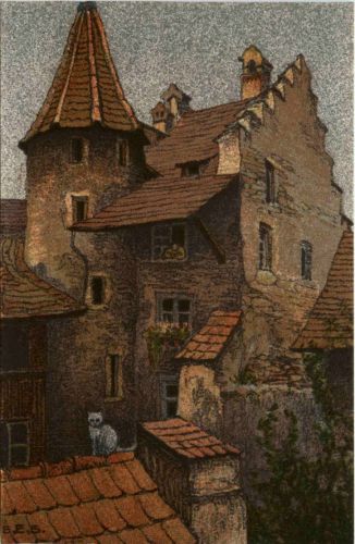 Luzern - Künstlerkarte Ernst Schlatter