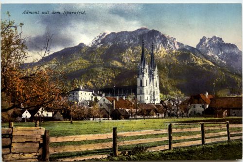 Admont/Steiermark - Admont, mit dem Sparafeld