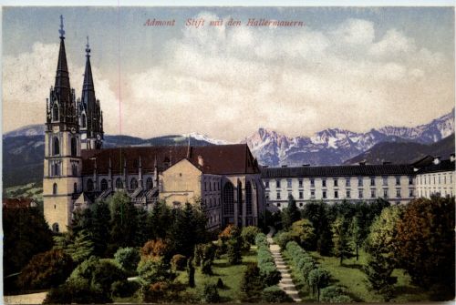 Admont/Steiermark - Admont, Stift mit den Hallermauern
