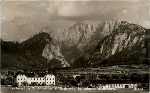 Admont/Steiermark - Admont, Landesschule für Almwirtschaft Grabnerhof