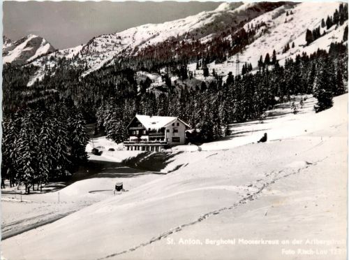 St.Anton am Arlberg/Tirol - St.Anton, Berghotel Mooserkreuz