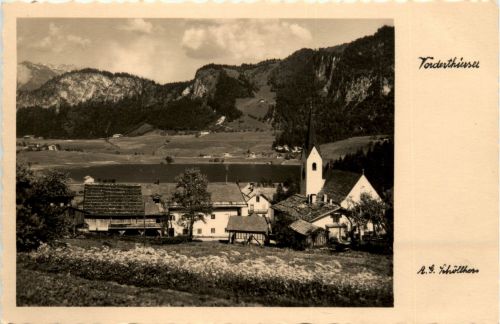 Sonstige/Tirol - Vorder-Thiersee bei Kufstein mit dem Kaisergebirge