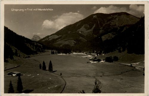 Sonstige/Tirol - Ursprung in Tirol mit Wendelstein
