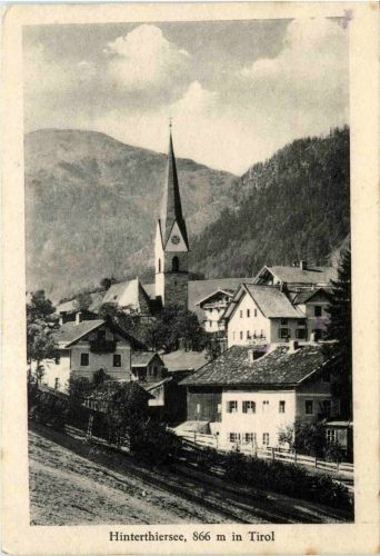 Sonstige/Tirol - Hinterthiersee in Tirol