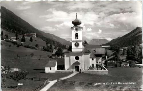 Sonstige/Tirol - Landl in Tirol mit Kaisergebirge