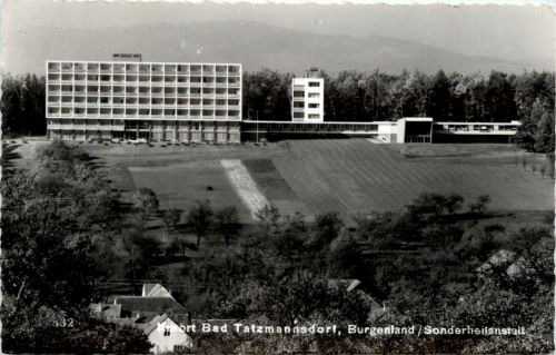 Bad Tatzmannsdorf, Kurort, Herz-und Frauenheilbad, Sonderheilanstalt