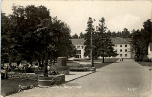Bad Tatzmannsdorf, Kurort, Herz-und Frauenheilbad, Kurpark