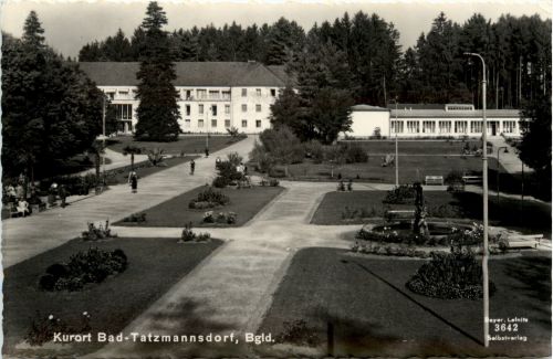 Sonstige Burgenland - Bad Tatzmannsdorf, Kurort, Herz-und Frauenheilbad,