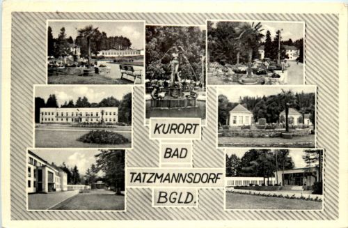 Bad Tatzmannsdorf, Kurort, Herz-und Frauenheilbad, div.Bilder
