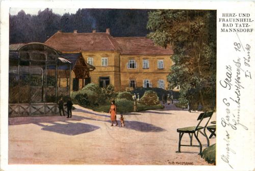Bad Tatzmannsdorf, Kurort, Herz-und Frauenheilbad, Quellengebäude