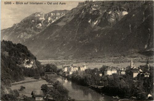 Blick auf Interlaken-Ost