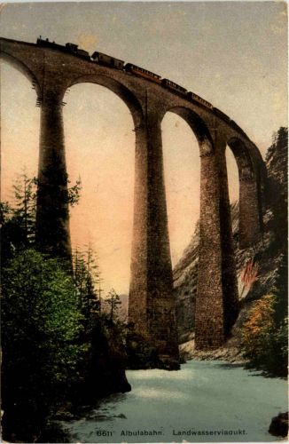 Albulabahn - Landwasserviadukt
